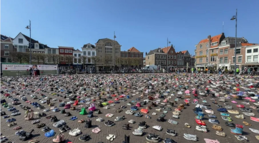 مدينة هولندية تستذكر آلاف الأطفال الفلسطينيين الشهداء
