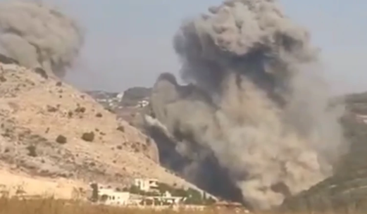 طيران العدو الإسرائيلي يشن سلسلة غارات على لبنان