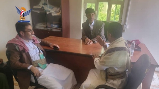 النائب العام يتفقد سير العمل القضائي في نيابات محافظة المحويت