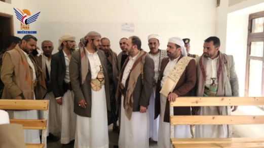 رئيس هيئة التفتيش القضائي يتفقد القضاء في ذمار