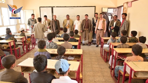 الاطلاع على أنشطة مدرسة الشهيد الصماد الصيفية بمدينة حجة