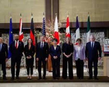 وزراء خارجية مجموعة السبع يؤكدون ضرورة وقف إطلاق النار في غزة وتدفق المساعدات الإنسانية