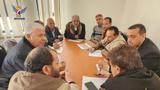 مناقشة سير تنفيذ الاستراتيجية الوطنية للأشخاص ذوي الإعاقة بمديرية شعوب