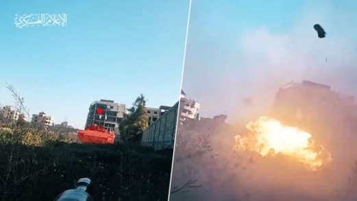  كتائب القسام توقع قوة صهيونية في كمين مُحكم وتدمر أربع دبابات ميركافا