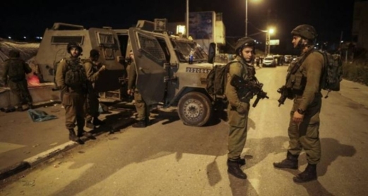 قوات العدو الصهيوني تقتحم قرى وبلدات غرب سلفيت