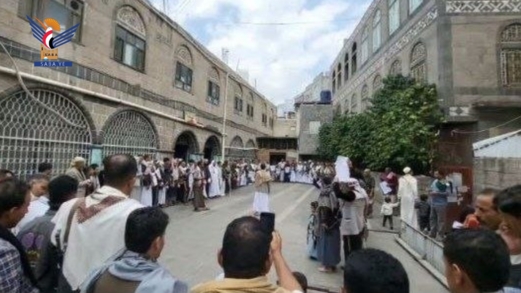 وقفات جماهيرية في إب منددة بالإساءة للقرآن ونصرة لغزة وفلسطين
