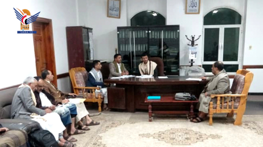 مناقشة أوضاع السجناء في محافظة إب