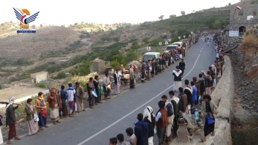 لقاء قبلي في مديرية الشاهل بحجة وفاءً لدماء الشهداء