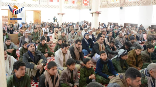 فعالية خطابية بالذكرى السنوية للشهيد في مديرية صنعاء الجديدة