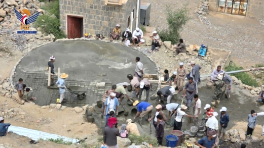تنفيذ مبادرة مجتمعية لإعادة تأهيل خزان مياه في المفتاح بحجة
