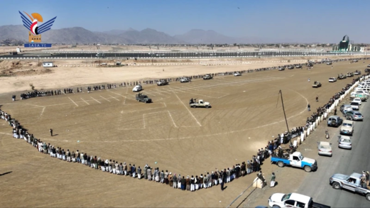 نكف قبلي مسلح لقبائل مديريات الصعيد بصعدة تأكيدًا على استمرار التعبئة والجهوزية