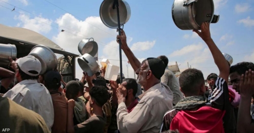 المنظمة الدولية للهجرة: 640 ألف شخص في ‎غزة يواجهون المجاعة