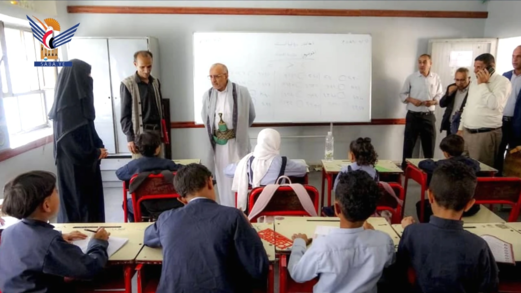 تدشين الاختبارات التكميلية للشهادة الأساسية بمحافظة صنعاء