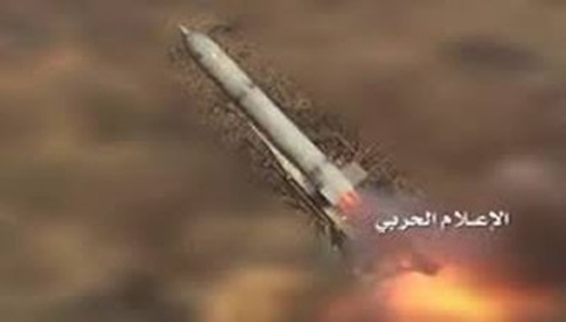إطلاق صاروخي زلزال2 على تجمعات الجنود السعوديين بجيزان