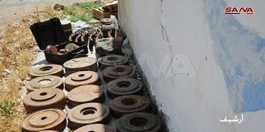 استشهاد وجرح 12 طفلا بانفجار لغم من مخلفات التكفيريين في سوريا