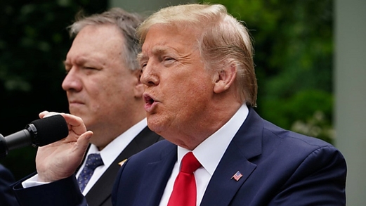 إيران تدرج ترامب وبومبيو ومسئولين أمريكيين إلى قائمة العقوبات الخاصة بها