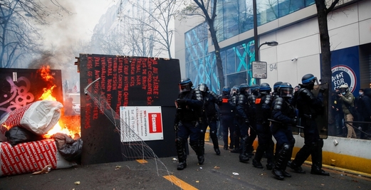 مظاهرة جديدة في فرنسا احتجاجاً على مواد بمشروع قانون (الأمن الشامل)
