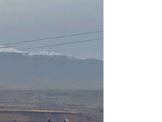 الثلوج تكسو جبل النبي شعيب غرب صنعاء