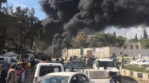 إستشهاد وإصابة مدنيين في انفجار سيارة بريف حلب الشمالي الشرقي شمال سورية