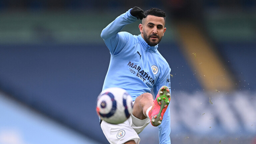 اختيار الجزائري رياض محرز كأفضل لاعب في الدوري الإنجليزي لشهر مارس