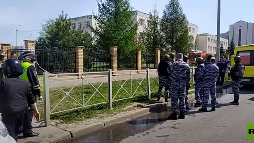 28 قتيلا وجريحا بإطلاق النار داخل مدرسة في قازان الروسية