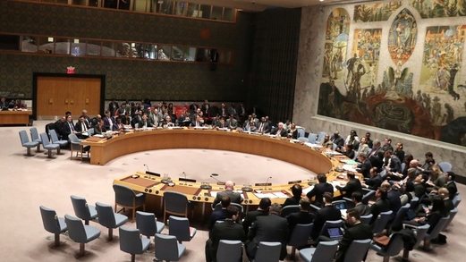 مسودة مشروع بيان ثلاثي بمجلس الأمن الدولي لوقف العدوان على غزة