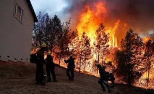 إخلاء 6 قرى في جنوب اليونان بسبب حرائق الغابات