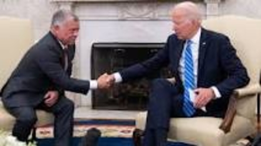 بايدن بعد لقائه ملك الأردن: لطالما كنتم إلى جانبنا وستجدوننا دوما إلى جانبكم