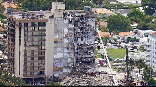 98 قتيلا .. الحصيلة النهائية لضحايا انهيار مبنى في فلوريدا الأمريكية