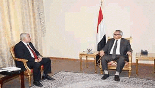 بن حبتور يناقش مع وزير الزراعة جوانب الارتقاء بدور الوزارة تجاه الأمن الغذائي