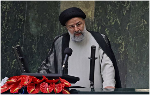 الرئيس الايراني الجديد ابراهيم رئيسي