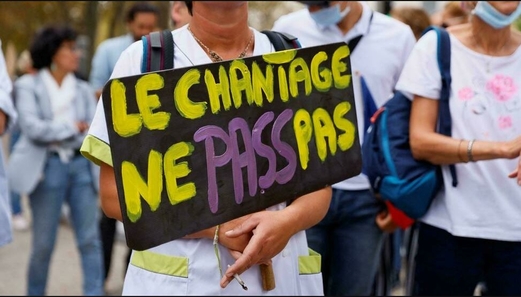 فرنسا.. تواصل الاحتجاجات الأسبوعية ضد التصاريح الصحية