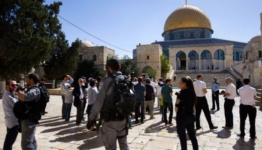 عشرات المستوطنين يقتحمون الأقصى بحماية قوات الاحتلال
