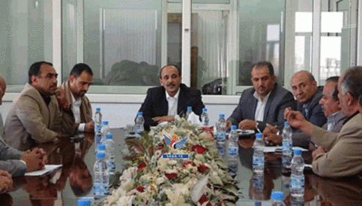 مناقشة التعاون بين وزارة الأشغال ودائرة الأشغال العسكرية