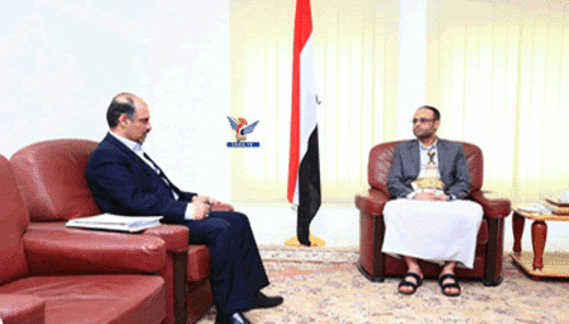 رئيس المجلس السياسي الأعلى يناقش سير العمل بوزارة النقل والهيئات والمؤسسات التابعة لها