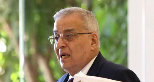 وزير الخارجية اللبناني يدعو النظام السعودي للحوار