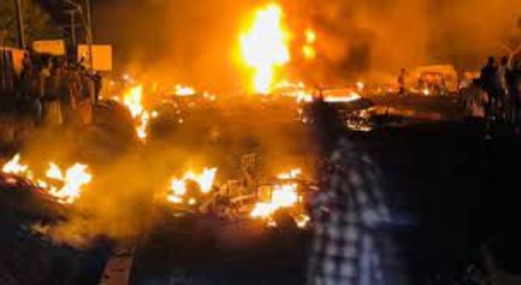 سقوط أكثر من 100 شخص بين قتيل وجريح جراء انفجار ناقلة وقود في سيراليون