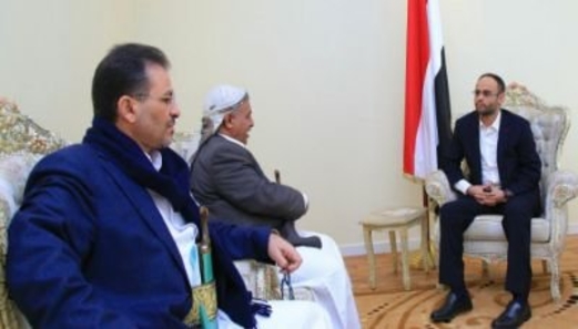 الرئيس المشاط يلتقي رئيس مجلس النواب ونائب رئيس المجلس