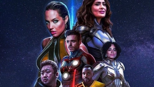 فيلم الخيال العلمي والحركة “الأبديون” يحتفظ بصدارة دور السينما الأمريكية