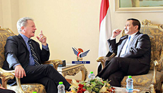 وزير الخارجية يلتقي المدير التنفيذي لبرنامج الأغذية العالمي