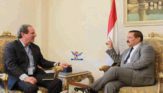 وزير الخارجية يلتقي القائم بأعمال الممثل المقيم لمنظمة الهجرة الدولية