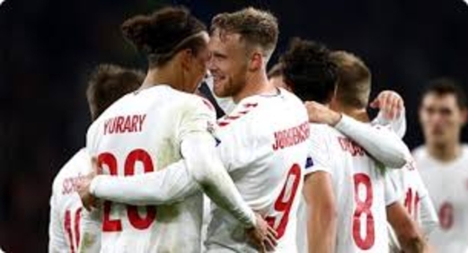 الدنمرك تصعد للدرجة الاولى بدوري الأمم الاوروبية