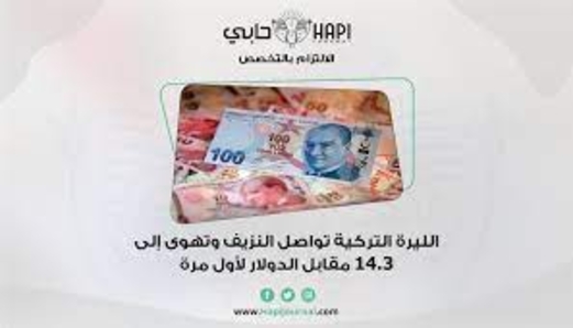 الليرة التركية تواصل النزيف وتهوي إلى مستوى تاريخي جديد
