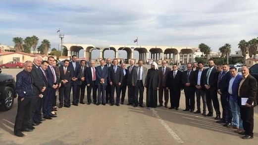 وفد برلماني أردني يزور دمشق للمرة الأولى منذ اندلاع الأزمة وفد برلماني أردني يزور دمشق للمرة الأولى منذ اندلاع الأزمة