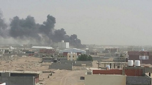 10 غارات لطيران العدوان على الجراحي والتحيتا بالحديدة