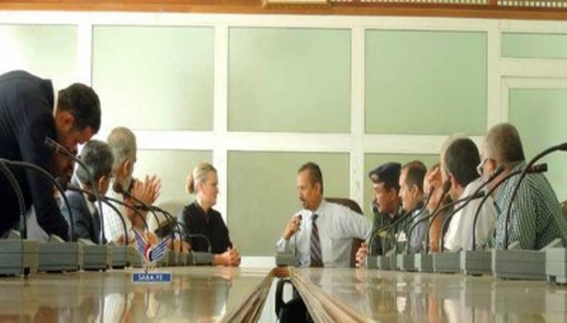 الهيج يبحث مع منسقة الشؤون الإنسانية جهود المنظمات الأممية لإنقاذ الوضع الإنساني