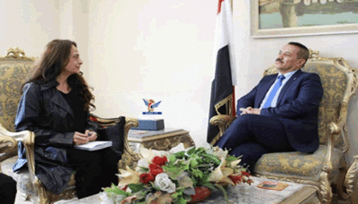 وزير الخارجية يلتقي القائم بأعمال الممثل المقيم لبرنامج الأغذية العالمي