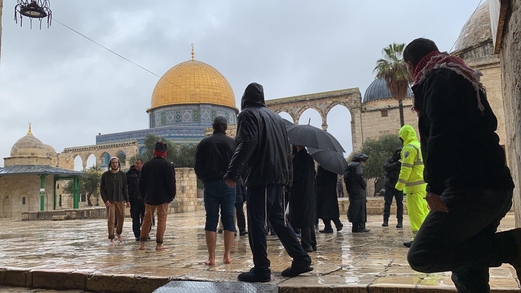 مستوطنون صهاينة يجددون اقتحام الأقصى بحراسة مشددة من قوات الاحتلال