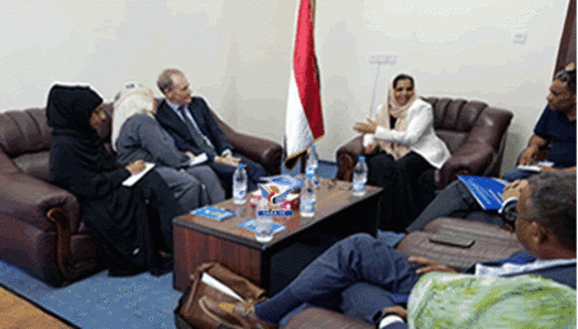 وزيرة حقوق الإنسان تلتقي مساعد الأمين العام للأمم المتحدة لحقوق الإنسان