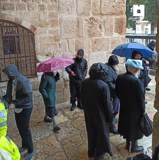 عشرات المستوطنين الصهاينة يجددون اقتحامهم لباحات الأقصى